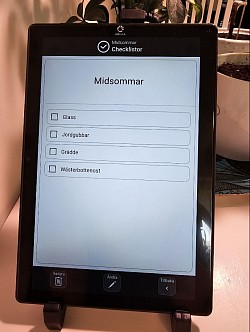 MemoPlanner Checklist